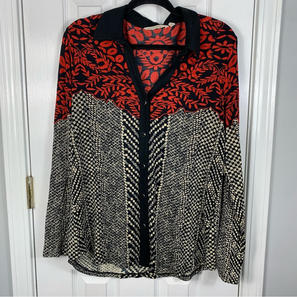 Soft Surroundings Long Sleeve Top Size Medium